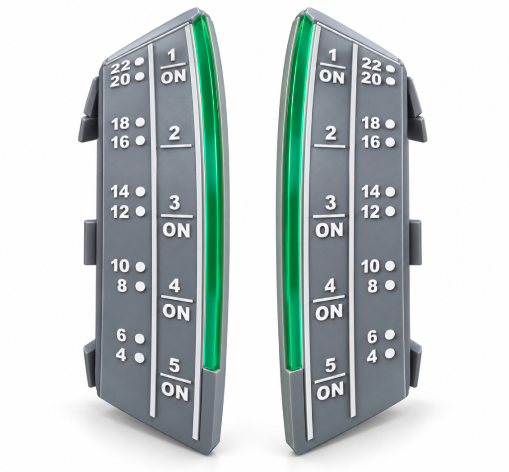 Airbus A320 Home Cockpit Trim Wheel Position Scales