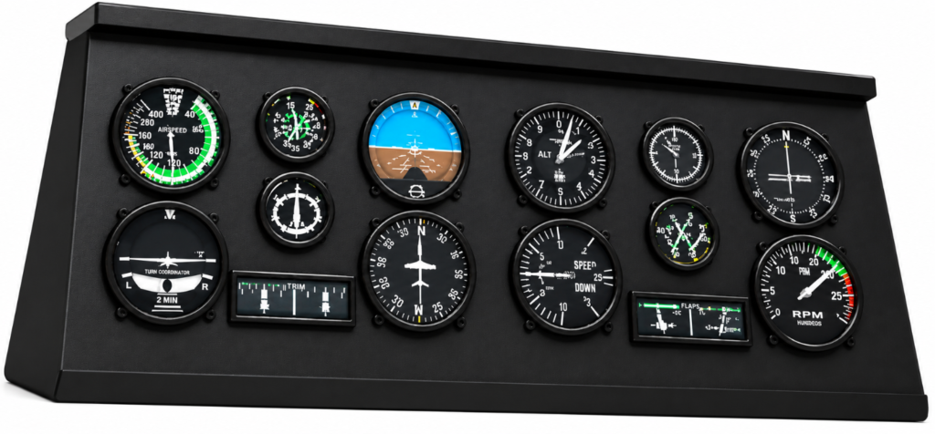Cessna 152 Cockpit Panel